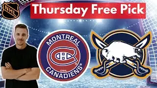 Montreal Canadiens vs Buffalo Sabres NHL Free Picks Today | Nick Menken NHL Best Bets & Betting Tips