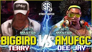 SF6 ▰ BigBird (Terry) vs AmuFGC (Dee Jay) ▰ SF6 High Level Gameplay