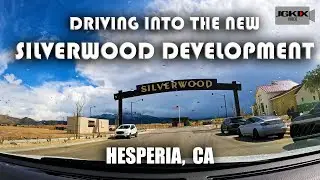 Driving Into The New Silverwood Development