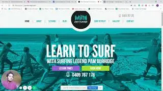 For the Pam Burridge Surf School