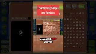 Transforming Shapes into Particles #geometrydash #shorts #particleeffects #gd #tutorial #gdeditor
