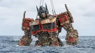 Deep Sea Treasure Discovery: Giant Machines Recover a Long-Lost Legendary Optimus Prime