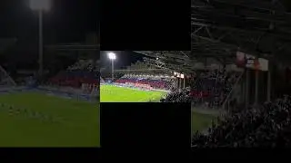 Перформанс болельщиков факела на матче с химками #факел #перформанс #флагроссии