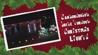 Cannonsburgh Christmas Lights Promo 2024