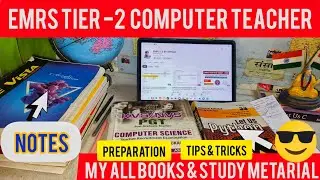 EMRS TIER 2 🚀 EMRS Computer Teacher Preparation 2026 | Complete Strategy, Notes, Books & Practice 📚💻