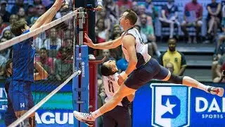 Top 10 Best Volleyball Spikes - David Lee (Middle Blocker)
