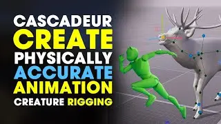 Cascadeur 2025.3 получил потрясающие новые функции! Добавлена ​​возможность создания существ.