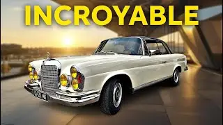 LE VÉRITABLE LUXE INDÉMODABLE : LONG COUPÉ MERCEDES 280 SE ! (1968)