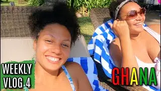 I'M BACK IN GHANA & SAYING GOODBYE TO THE ACHEAMPONG FAMILY | WEEKLY VLOG 4