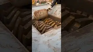 Shredding Old Gas Tank | Shredder vs Tank