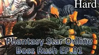[ PSO2 TH ] Fighter - Boss Rush Episode 1 (Solo , Hard)
