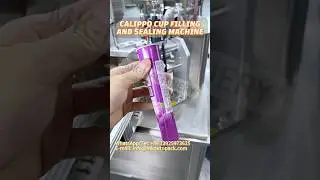 Calippo Cup Filling and Sealing Machine #fillingmachine #sealingmachine #calippo #icecream #shorts