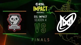 9 Pandas vs. Nigma Galaxy - Map 2 [Mirage] - ESL Impact League S4 Finals - Semi-final