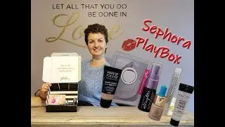 SephoraPlay Box and Makeup Application Using Feet
