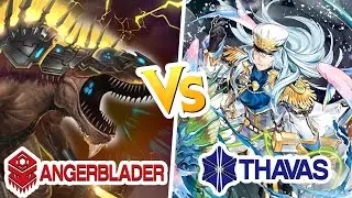 Stand Up! V-Premium: Angerblader (Tachikaze) vs. Thavas (Aqua Force) | Cardfight!! Vanguard