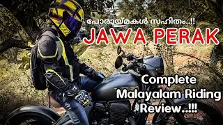 JAWA Perak Complete Malayalam Riding Review..!!!😊👍
