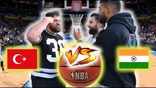 INDER VS. T&Uuml;RKE - Basketball FREIWURF !!