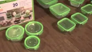 Glasslock Snapware Bowls