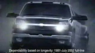 2003 Chevy Silverado Like a Rock Commercial