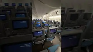 Singapore Airlines Economy Class on Airbus A380-800 jumbo plane