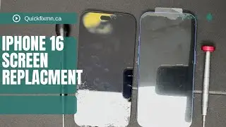 iPhone 16 broken screen replacement | screen Fix for iPhone 16 #iphone16 #broken #crack #iphone 