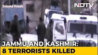 8 Terrorists Killed In Multiple Pre-Dawn Operations In Jammu and Kashmir