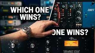 Universal Audio 1176 Compressor vs DBX 560a Vocal Compressor Comparison