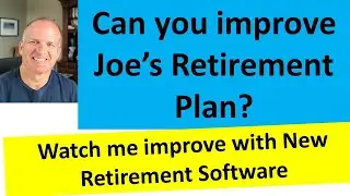 Can you improve this retirement plan?  64% to 95% probability of success with 2 changes.