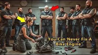 A $500K Bet Against Her—One 9-Second Rebuild Left the Bikers Stunned