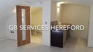 Cellar conversion and restoration before and after.