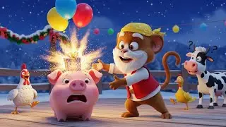 Monkey's Santa Claus Prank Goes HILARIOUSLY Wrong!
