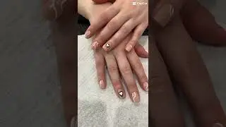 Un cambio con mucho coraz&oacute;n ❤️💅##nailstransformation#beforeandafter#lovenails #cutenails