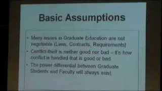 Conflict through the lens of academia