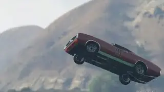 GTA Online General Lee Stunt Jump To The Lighthouse