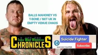 Balls Mahoney, Tyson T-Bone, a Rectangular Ring in Empty Theatre. Irish Whip Wrestling. #wrestling
