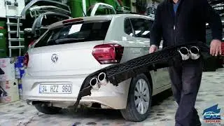Volkswagen Polo R-line Dönüşüm #volkswagen #polo #rline #tuning #bodykit #modifiye #öneçıkarbeni