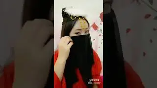 ASIAN GIRL WITH FACE VEIL 27