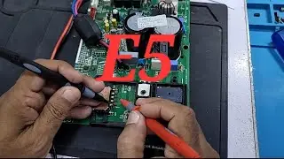 PEL Dawlance Orient Dc inverter ac E5 error code outdoor pcb Dc inverter ac pcb Repairing course