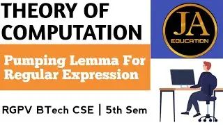 Pumping lemma for regular grammars | Pumping lemma | Theory of Computation | TOC