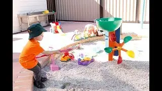 Sand Pit Organic Safe Cleaning How To Step by Step Video