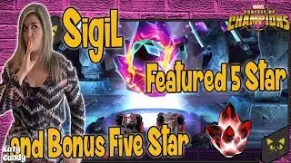 Sigil Feature Five Star Opening and a Basic | Marvel Contest of Champions