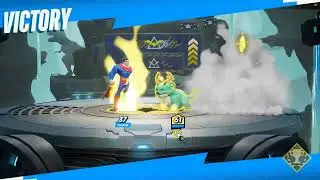 Multiversus - How to taunt with Superman and Reindog