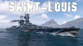 World of WarShips Saint-Louis - 5 Kills 224K Damage