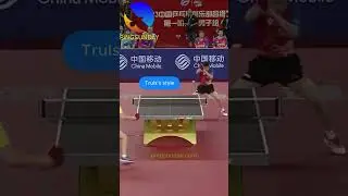 Truls vs Ma Long   forehand counter