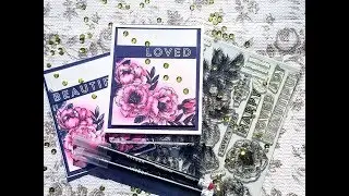 SSSCK June Beautiful Flowers / Arteza WaterColor Markers / Color Throw Down / CTD500