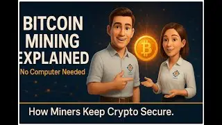 Eps #08:  Mining Explained (No Computer Needed) | How Miners Keep Crypto Secure #bitcoin #finance