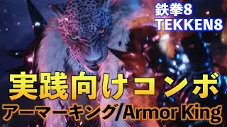 【02_実践向けコンボ】アーマーキング編 　鉄拳8  TEKKEN8  combo