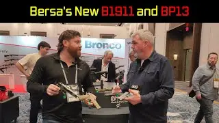 Новые модели Bersa B1911 и BP13 &mdash; SHOT Show 2024