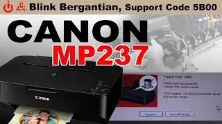Canon MP 237 Error 5B00, canon mp287 mp237 mp258 support code 5b00, printer canon mp287 error