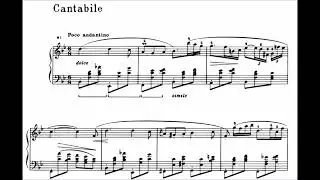Fr&eacute;d&eacute;ric Chopin : Cantabile en sib majeur, B. 84